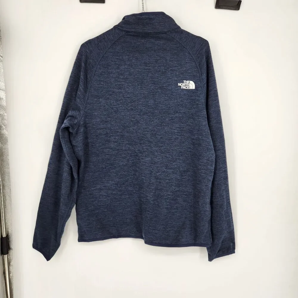 The North Face‎ Men's Medium Navy Blue Canyonlands Half Zip Pullover Fleece